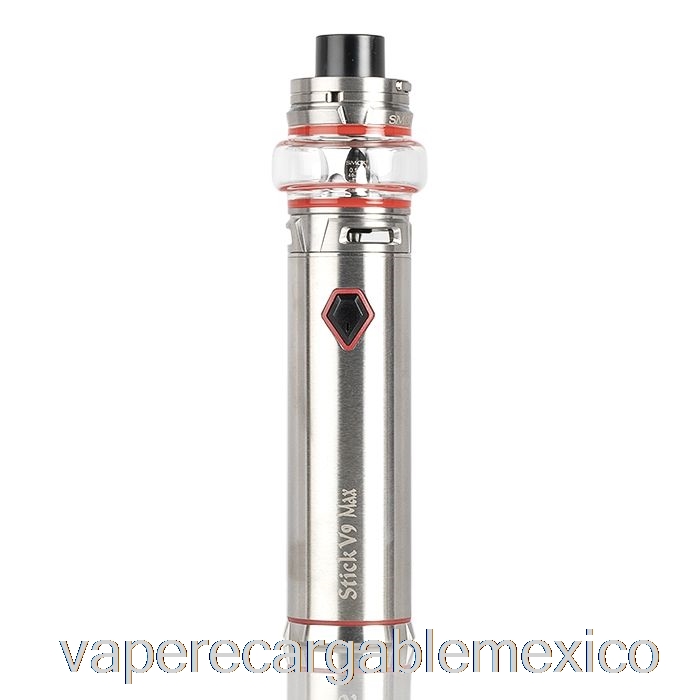 Vape Recargable Smok Stick V9 Y Stick V9 Max 60w Kit De Inicio V9 Max - Acero Inoxidable